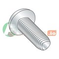 Newport Fasteners Thread Forming Screw, #8-32 x 3/16 in, Zinc Plated Steel Pan Head Phillips Drive, 10000 PK 934811